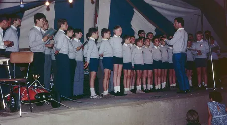 Photographie des archives du Chœur Polyphonique du Forez