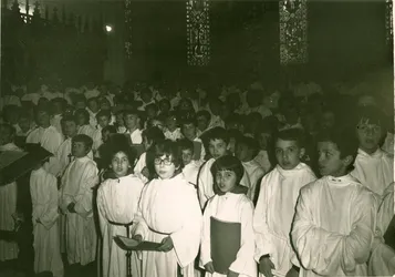 Photographie des archives du Chœur Polyphonique du Forez