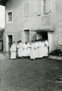 Photographie des archives du Chœur Polyphonique du Forez