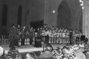 Photographie des archives du Chœur Polyphonique du Forez