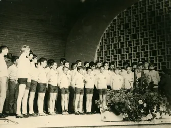 Photographie des archives du Chœur Polyphonique du Forez