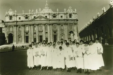 Photographie des archives du Chœur Polyphonique du Forez