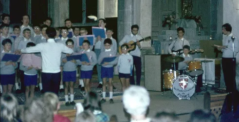 Photographie des archives du Chœur Polyphonique du Forez